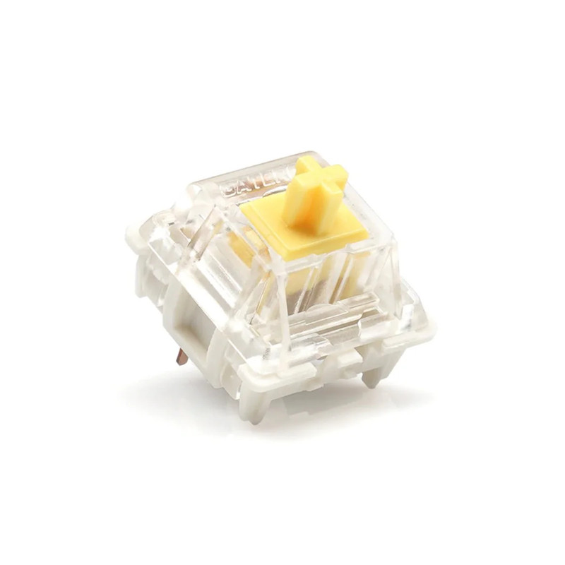 Gateron SMD Liner Switches - Yellow - 10 Pieces - مكبس لوحة مفاتيح